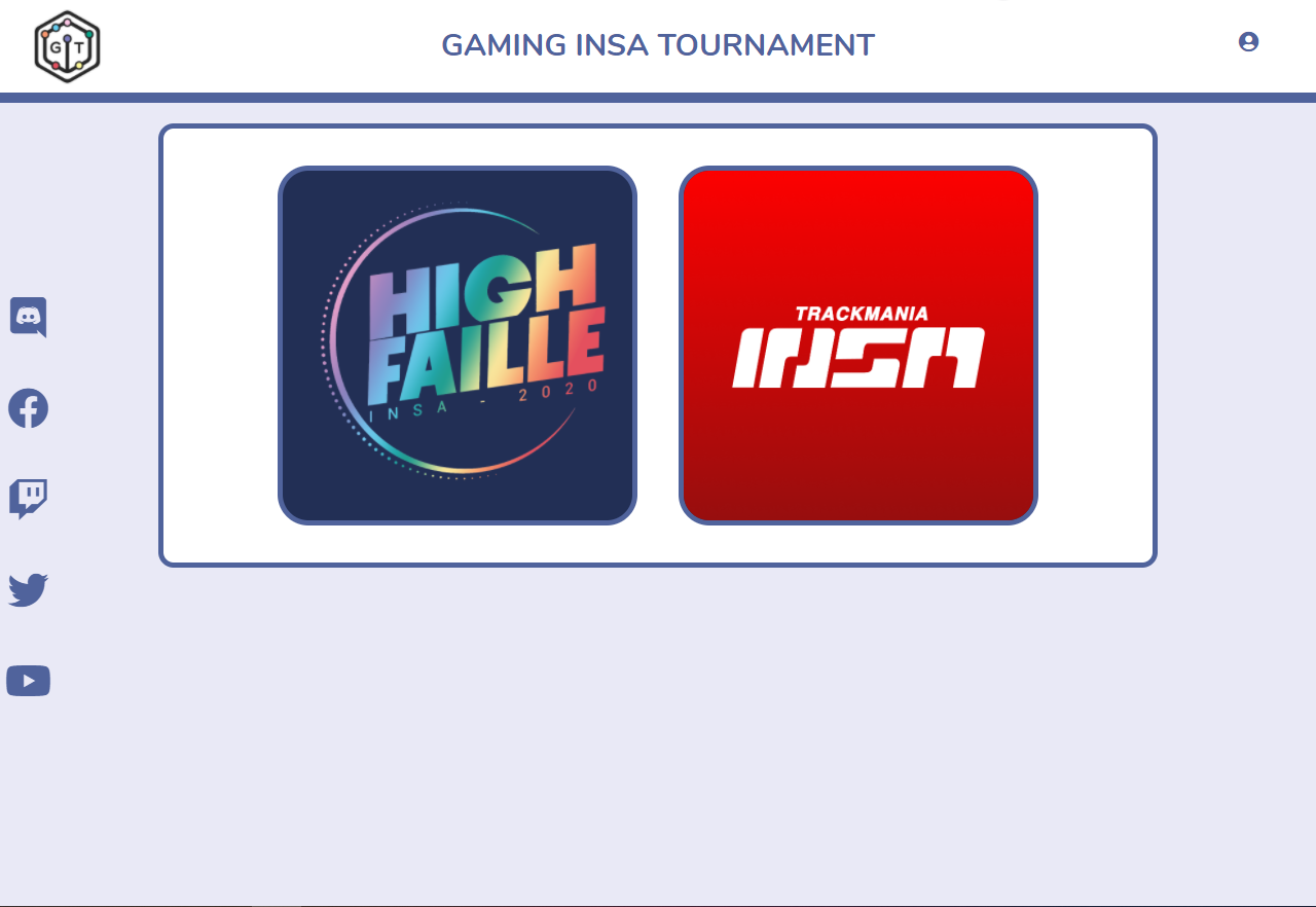 Image for project Gaming Insa Tournament's website